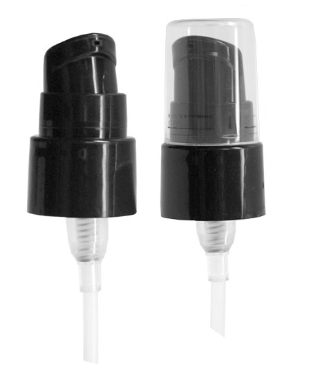 Black Smooth Treatment Pumps