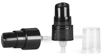 Treatment Pumps, Smooth Black Treatment Pumps