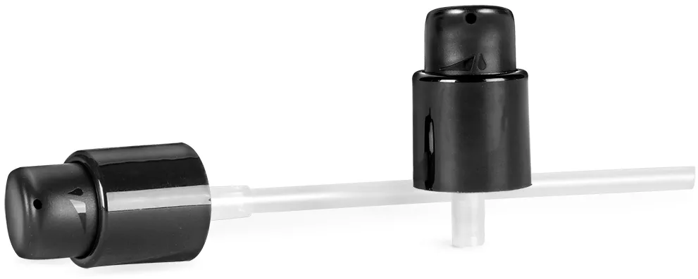 20/410, 3 1/2 inch tube 20/410, 3 1/2 inch tube Smooth Black Polypropylene Treatment Pumps w/ 3 1/2 Inch Tube