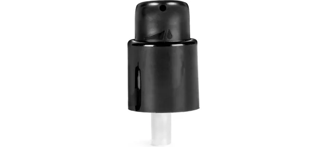 Treatment Pumps, Smooth Black Treatment Pumps