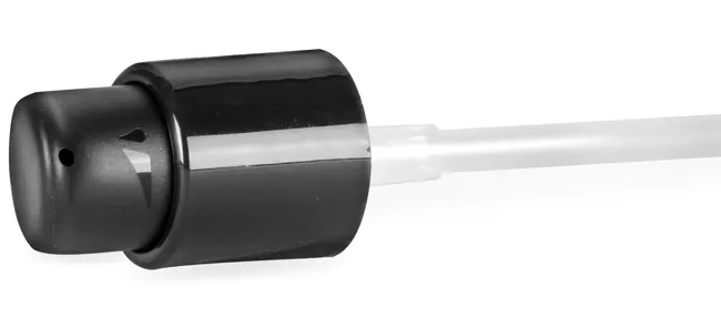 Treatment Pumps, Smooth Black Treatment Pumps