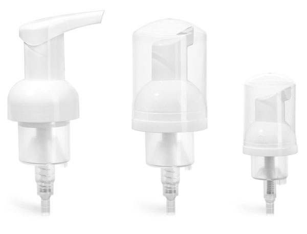 Foaming Pumps, White Polypropylene Foamer Pumps