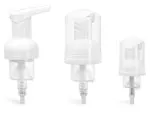 43 mm White Polypro Foamer Pump w/ Clear Hood