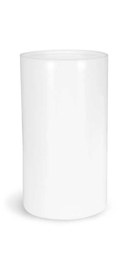 100 ml White Polypro Airless Pump Bottle (Bulk), Pumps & Caps NOT Included