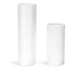 White Polypropylene Airless Pump Bottles (Bulk), Pumps & Caps NOT Included