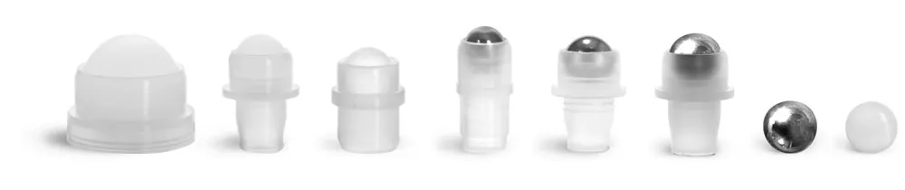 Balls and Fitments for Roll On Bottles