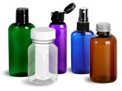 2 oz Plastic Bottles