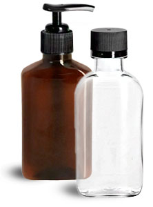 100 ml & 3 oz Plastic Bottles