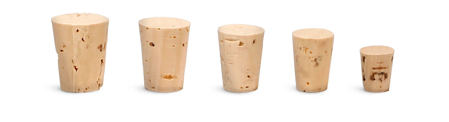 Cork Stoppers, Cork Stopper Sizes 000 - 5