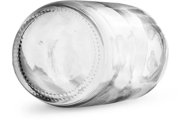 Glass Bottles, Clear Glass Boston Round Bottles w/ Black Bulb Glass Droppers