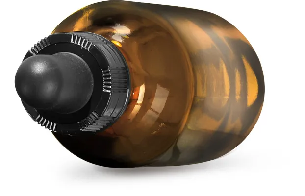 Amber Glass Bottle 4oz w/Lid (12 Pcs) : : Everything Else