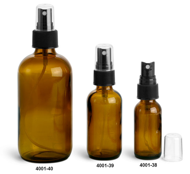 amber spray bottles wholesale