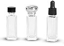 
Square Perfume Bottles
w/ Bulb Glass Droppers