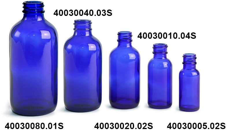 Glass Bottles - Cobalt Blue Bottles - Buy in Bulk & Wholesale Prices