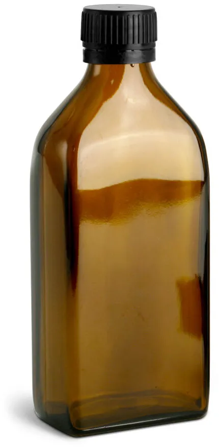 wholesale clear amber candle bottle 100ml