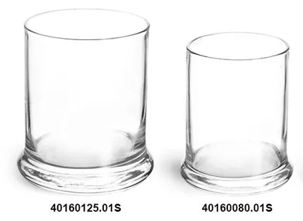 Umbriel - 8oz Wholesale Glass Candle Jar with Lid – NorthWood