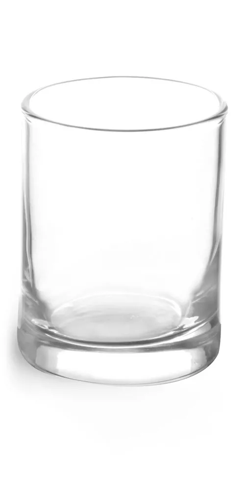 3 oz Square Candle Glass Container - Glassnow