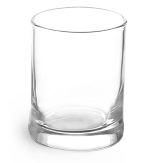 Clear Glass Candle Jars, 3 oz Clear Glass Candle Jars
