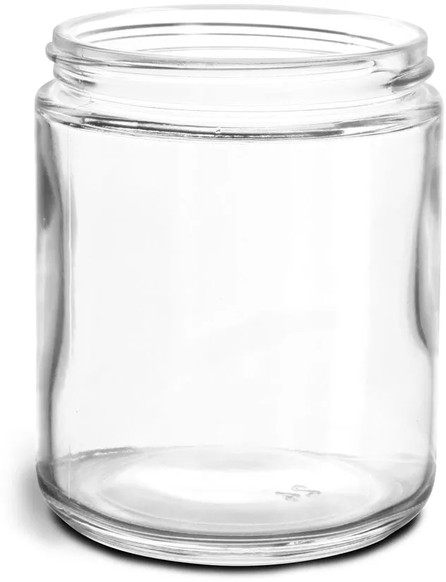 Bulk 6oz 100mm Polypropylene Jars, 175mL (no caps), case/408