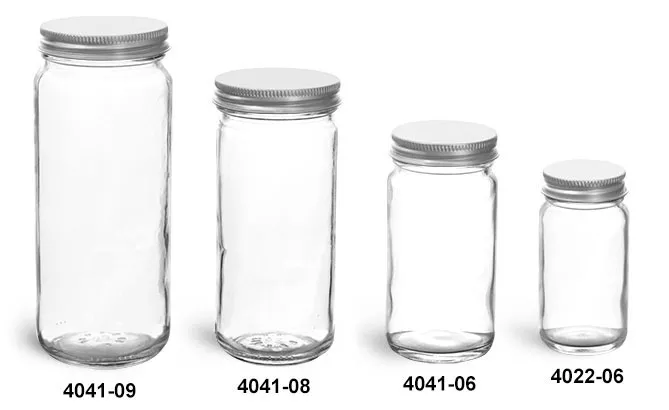 8 oz flint glass Paragon Spice jar 58-400 – Amen Packaging