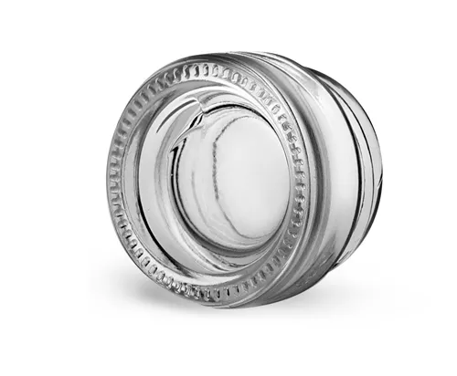 5 ml Glass Jars, Clear Glass Cosmetic Jars, (Bulk) Caps Not Included