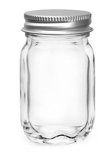 750 ml Glass Jars, Clear Glass Mayberry Jars (Bulk), Caps Not Included