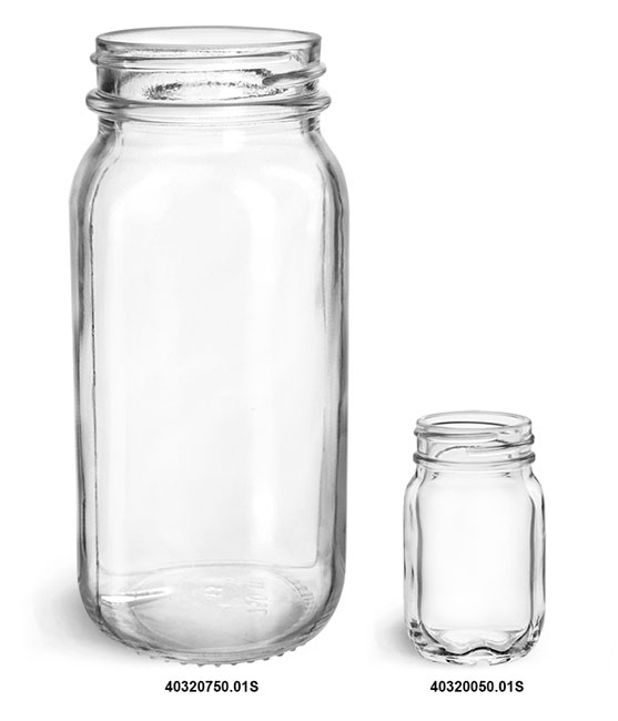 glass jars