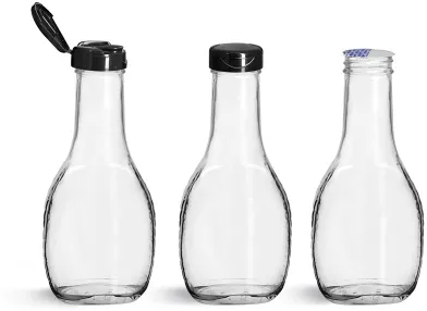 Glass Bottle With Two Caps (Round 5.2 Gallon)