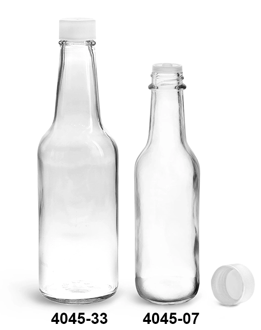 10oz Glass Sauce Bottle, Bulk Pack Of 6, Wholesale Prices