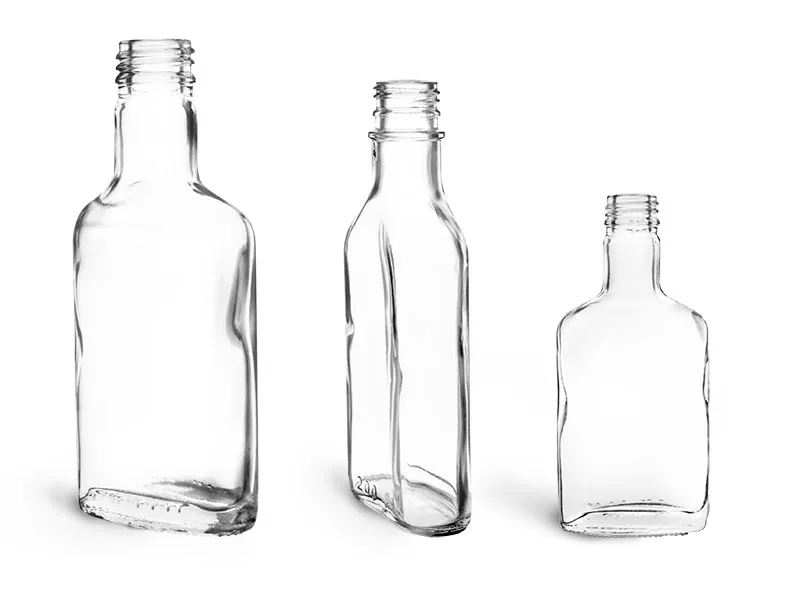 Flask bottle 200 ml - 74463 - Verpackungsglas