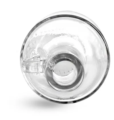 Glass Bottles, Clear Glass Moonshine Bottles (Bulk), Caps NOT Included