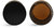 Glass Jars, Amber Glass Jars w/ Black Phenolic PV Lined Caps