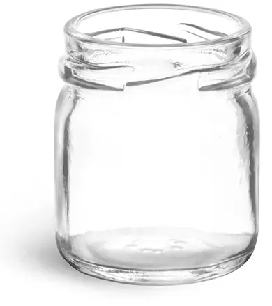 25 oz Flint Glass Mason Jars (Bulk), Caps NOT Included