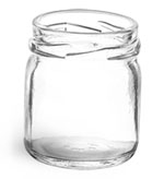 Glass Jars, Clear Glass Jelly Jars (Bulk), Caps NOT Included