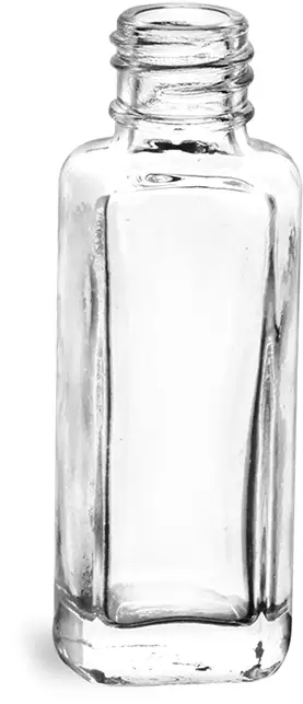 Clear Glass Sample Bottles (Bulk), Caps NOT Included