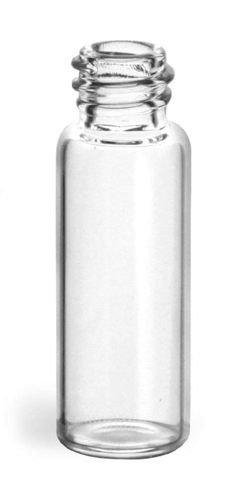 1/2 dram Clear Glass Vials (Bulk), Caps NOT Included