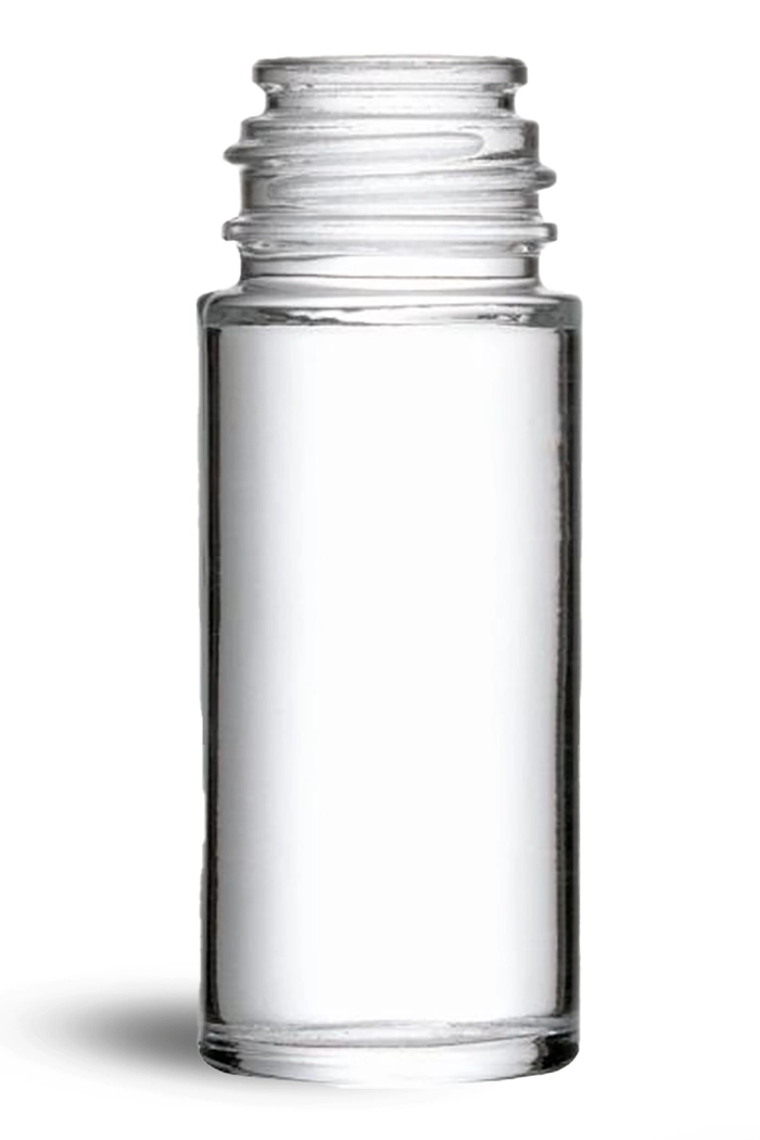 1 oz Clear Glass Roll On Bottles