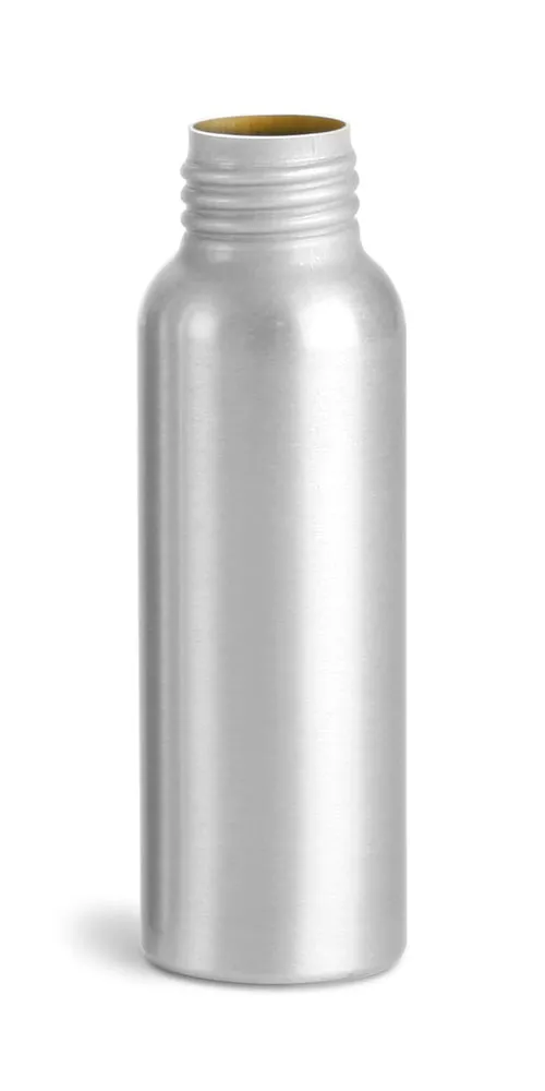 80 ml Aluminum Bottles, Bulk (Caps Not Included)