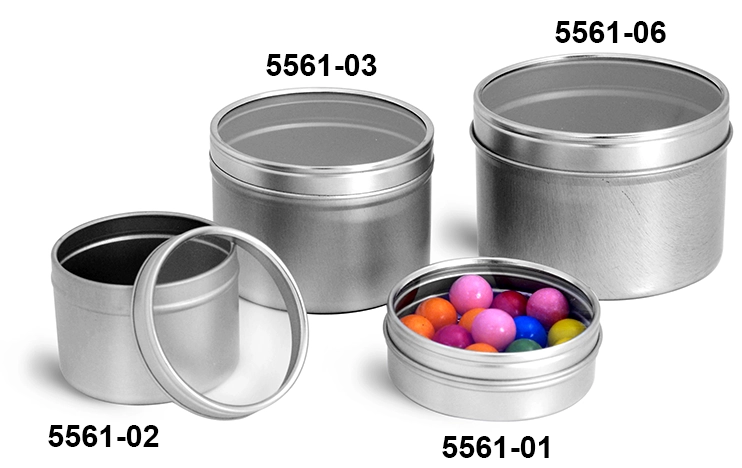 Office Candles Candies 2 Ounce Tin Cans Round，Vankcp 12PCS Tin Storage Jar Containers with Fiber Cloth for Kitchen 