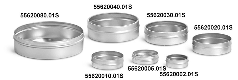 Flat Metal Tin Bottoms (Bulk, No Tops)