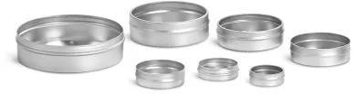 Flat Metal Tins (Bulk, No Tops)