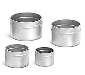 Sks Bottle Packaging Metal Containers Deep Metal Tins W Rolled Edge Covers