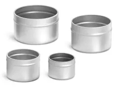 Deep Metal Tin Bottoms (Bulk, No Covers)