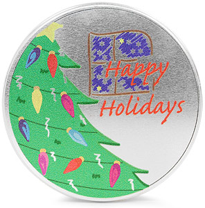 Happy Holidays CD Tins