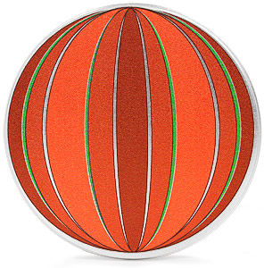 Red Ornament Holiday CD Tins