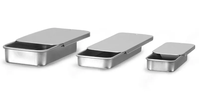 Plain Metal Lunch Box - Wholesale Case of 24