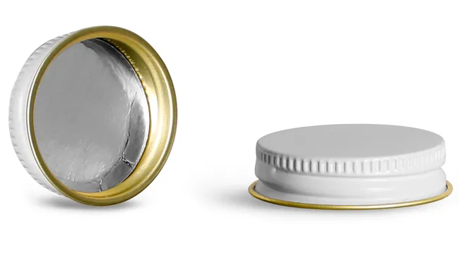 53/400  White Metal Foil Lined Caps$513.00&nbsp;$152.00 &nbsp;$121.60Save 76.3%