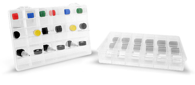 Translucent Storage Box w/ Snap Top Lid
