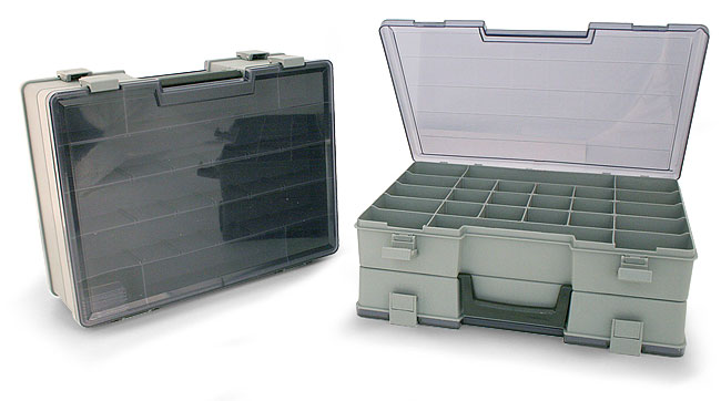 Double Sided Satchel Style Case w/ Lid