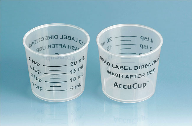 Accucup™ Plastic Medicine Cups